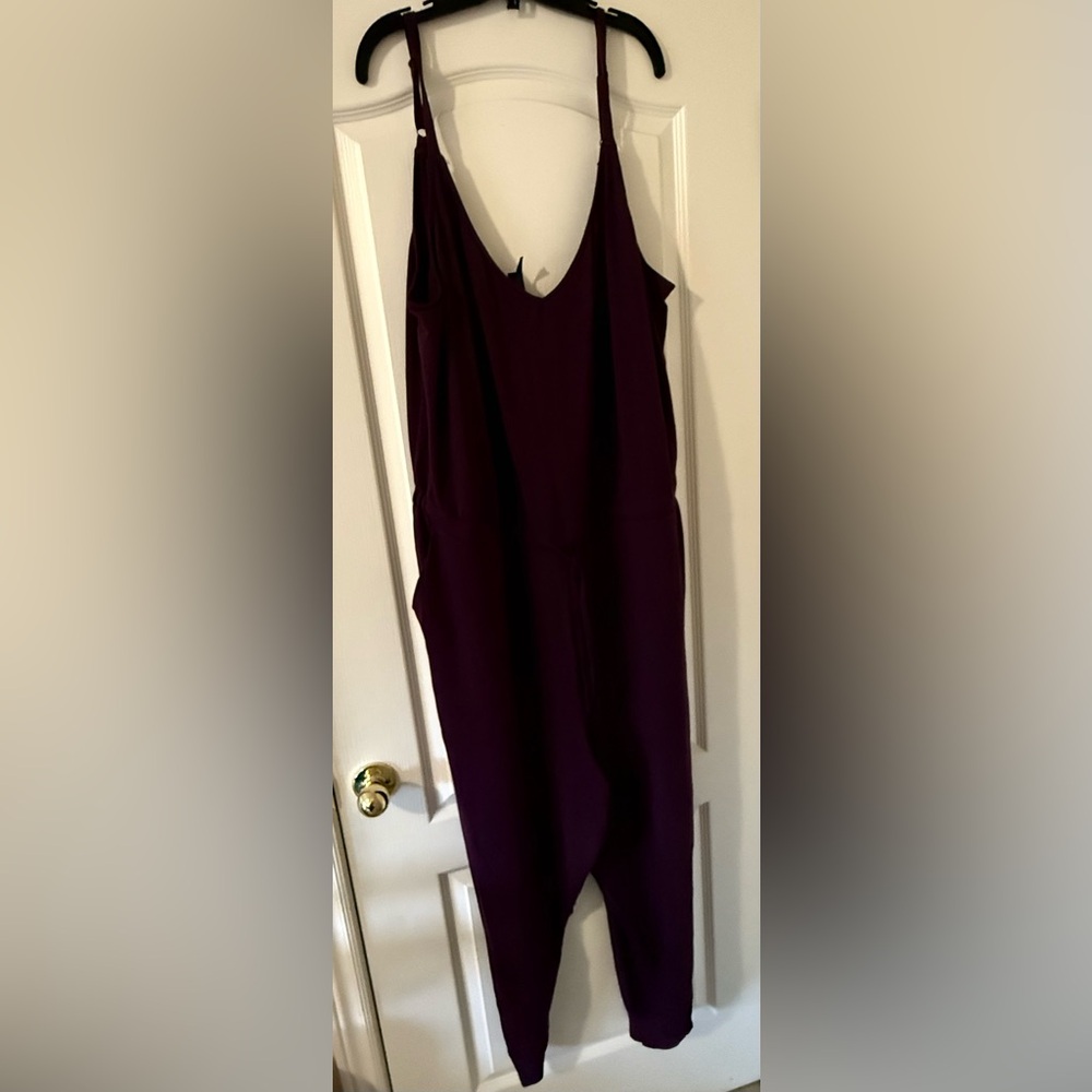 Torrid purple jumpsuit